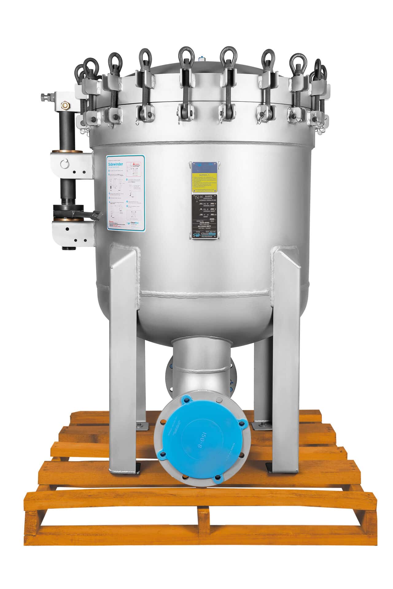 Standard Multi-Round 10R Bag Filter Housing BIBO